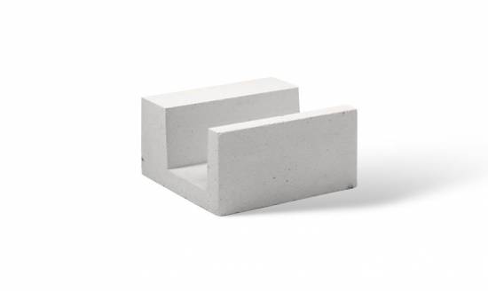 Газобетонный U-блок Aeroc, D 400, 200*250*500 мм