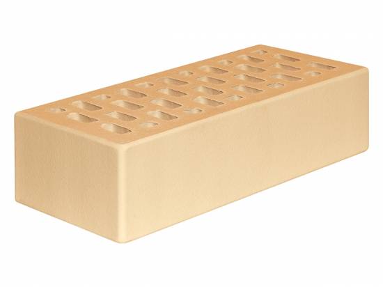 Облицовочный кирпич Магма Ваниль пустотелый - 250x120x65 мм