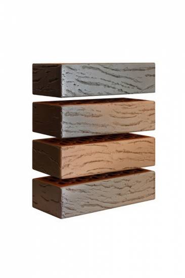 Кирпич керамический Флеш Антик утолщенный ЕВРОФОРМАТ 0,9НФ (250х85х88) Магма